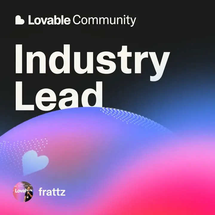 Industry Lead · Lovable Community
